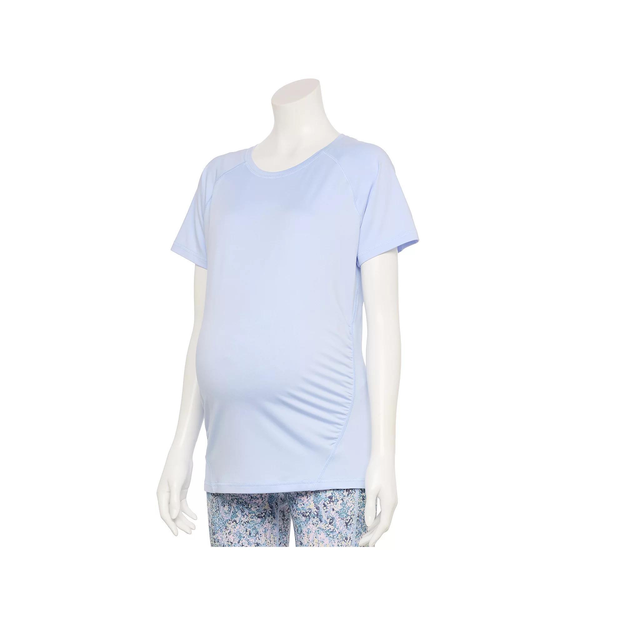 Maternity Tek Gear® Performance Dry Tek Tee, Women's, Size: Medium, Baron River Product Image