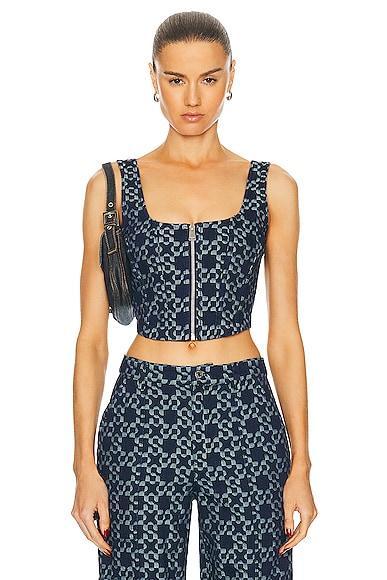 Krista Bustier Top SIMKHAI Product Image