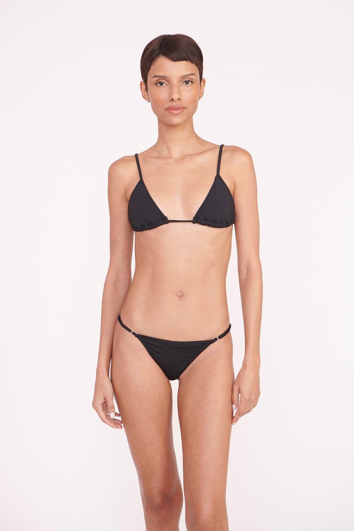 ALEXIS TRIANGLE TOP | BLACK Product Image
