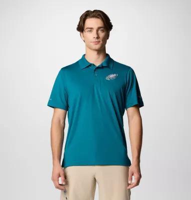 Columbia Men's PFG Low Drag Offshore Polo - Philadelphia Eagles- Product Image