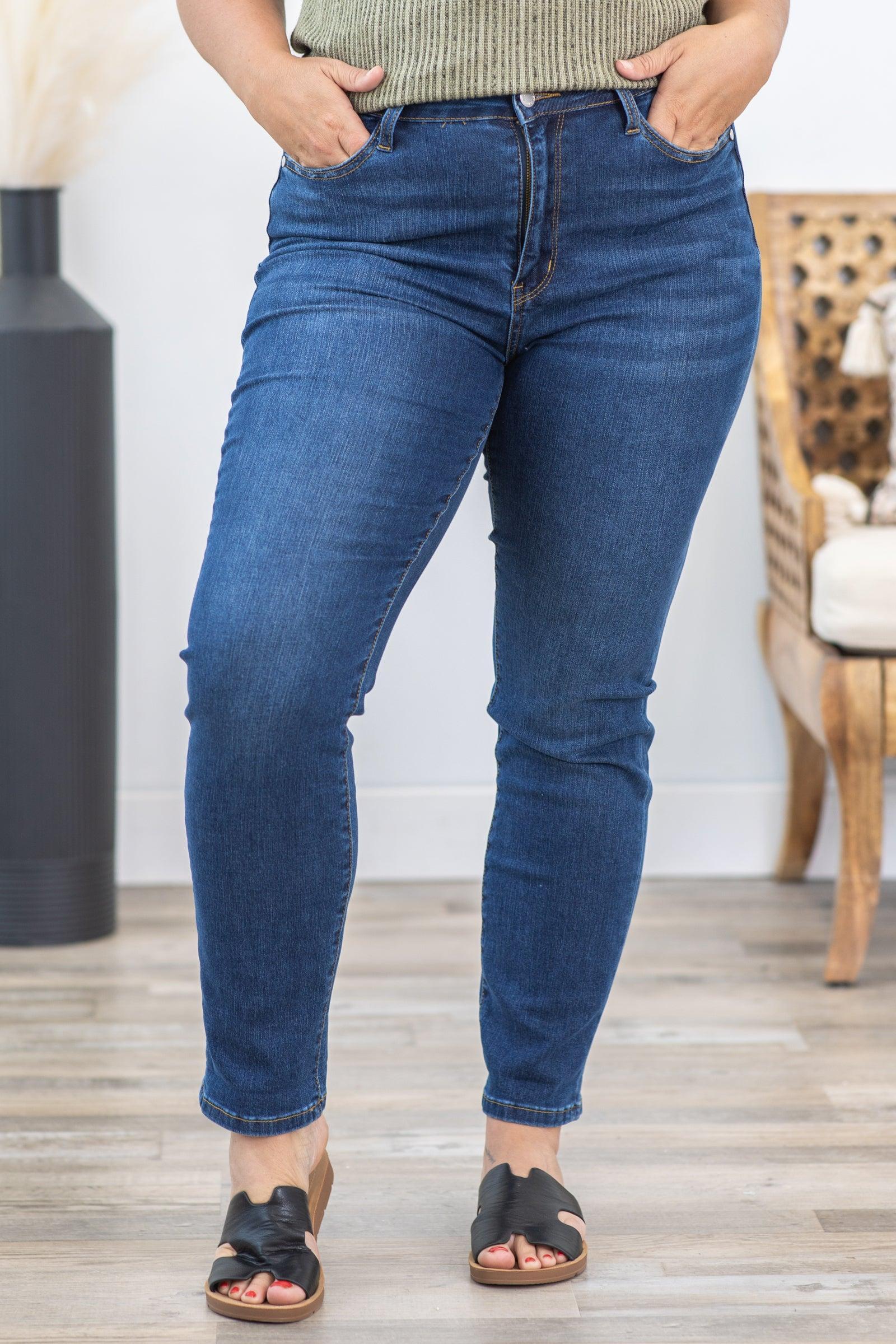 Judy Blue Beat The Heat Boyfriend Fit Jeans Product Image