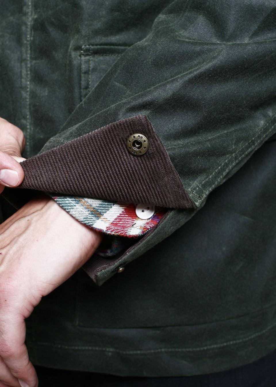 Hunter Supply Jacket // Waxed Olive Product Image