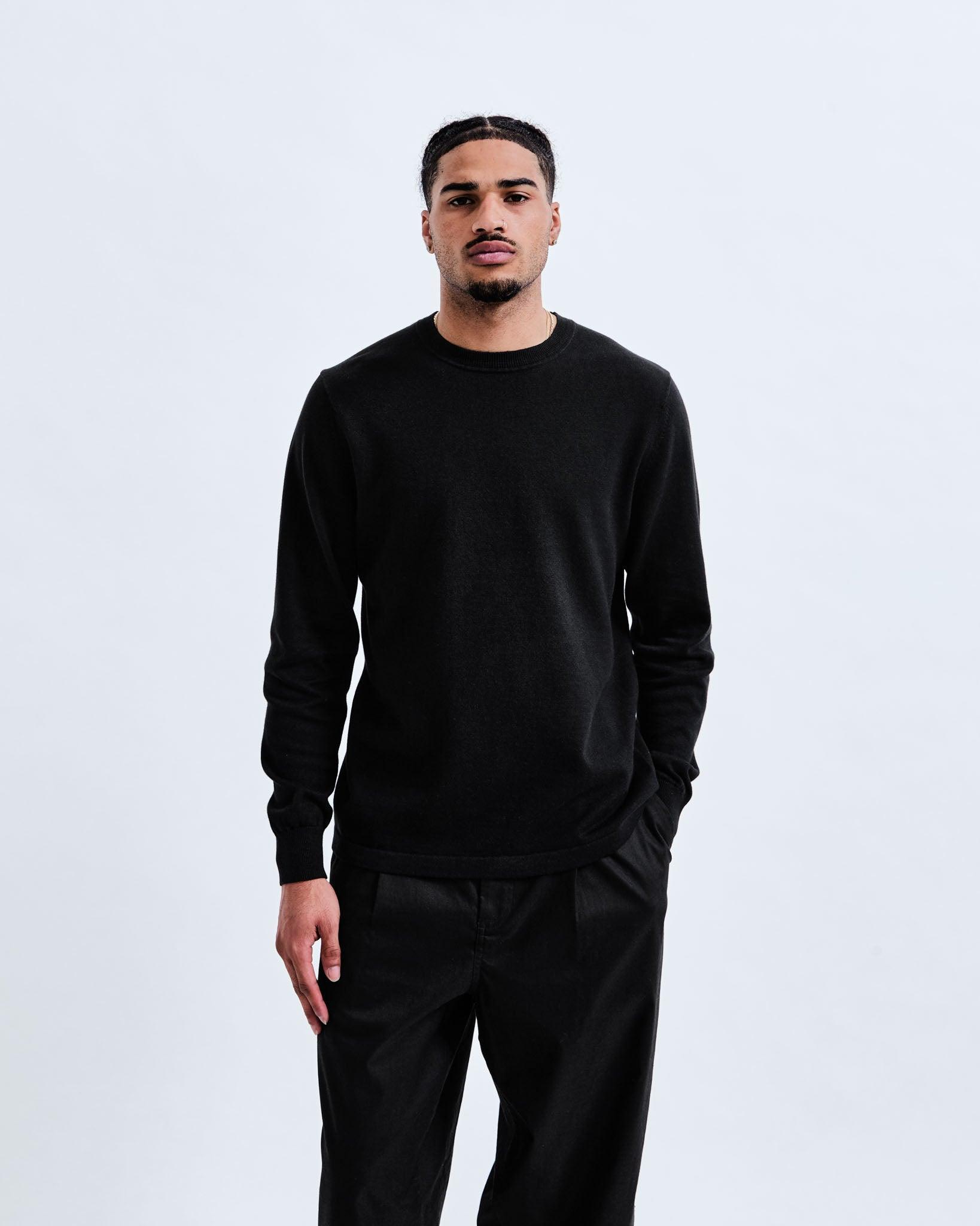 Cotton Linen Regatta Crewneck Male Product Image