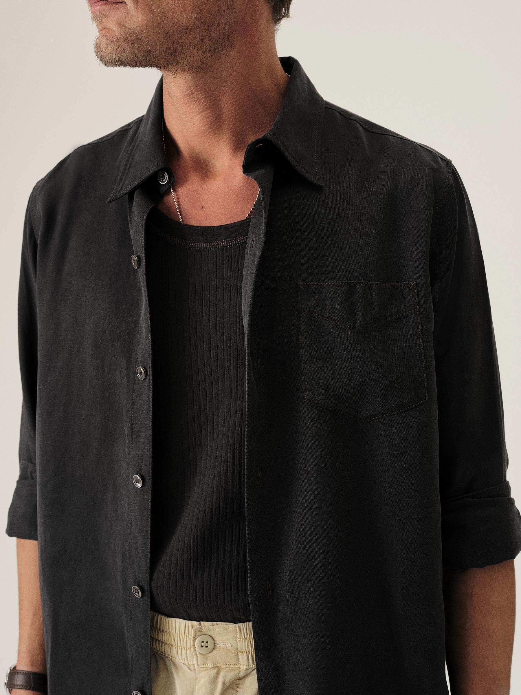 Mens Irving Structured Pocket Sport Shirt Product Image