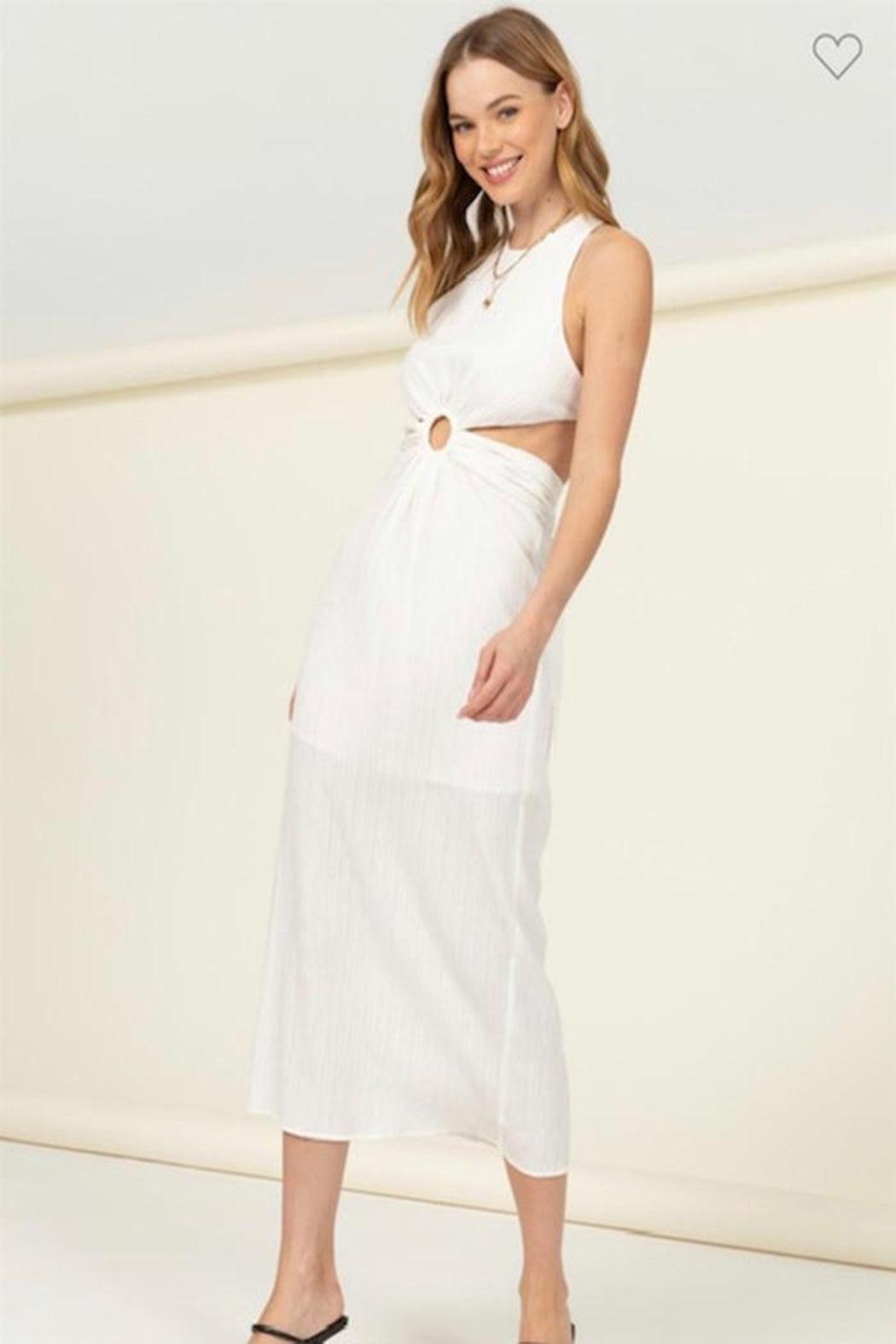 Cutout Midi Dress Product Image