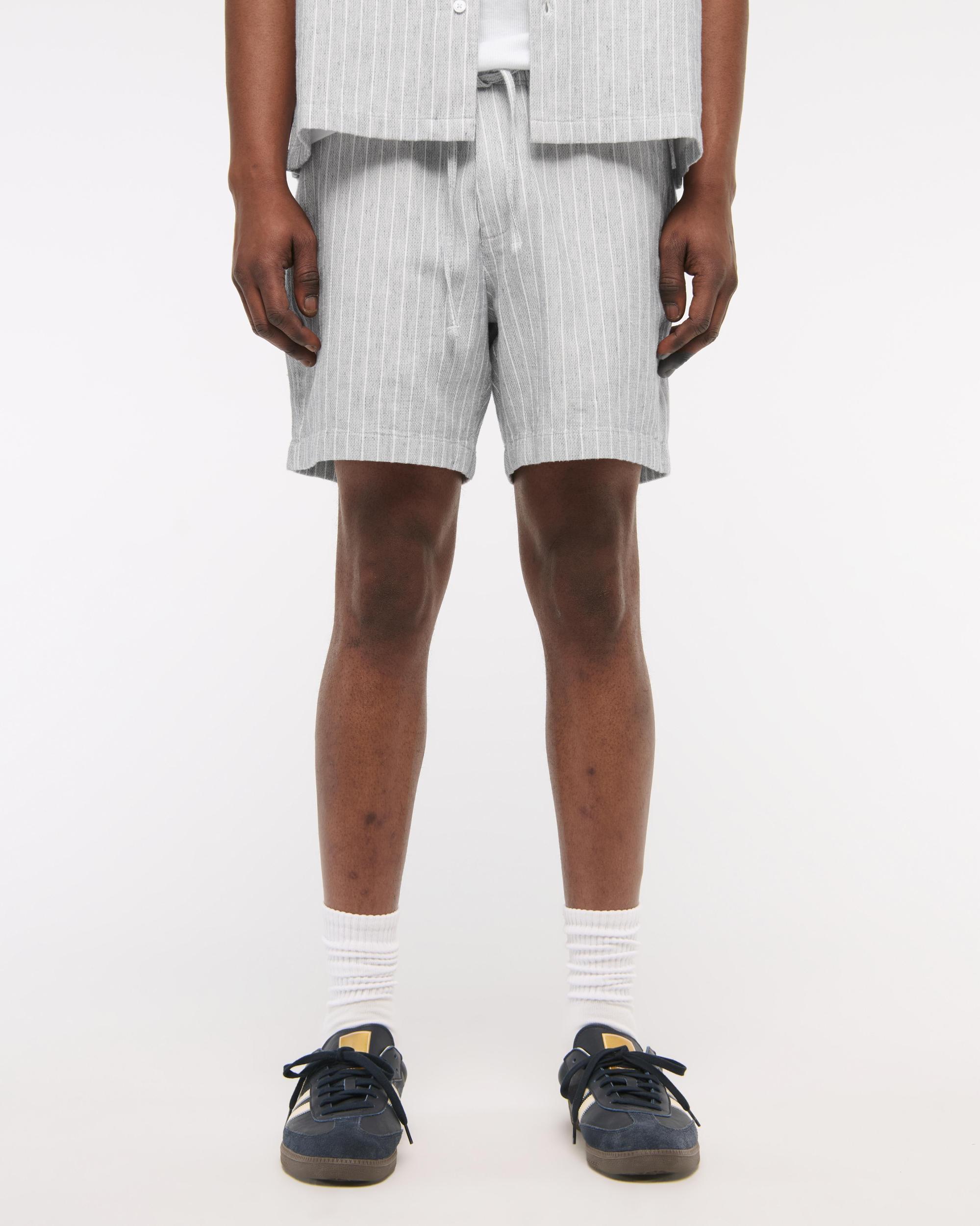 Cotton Texture Pull-On Short Product Image