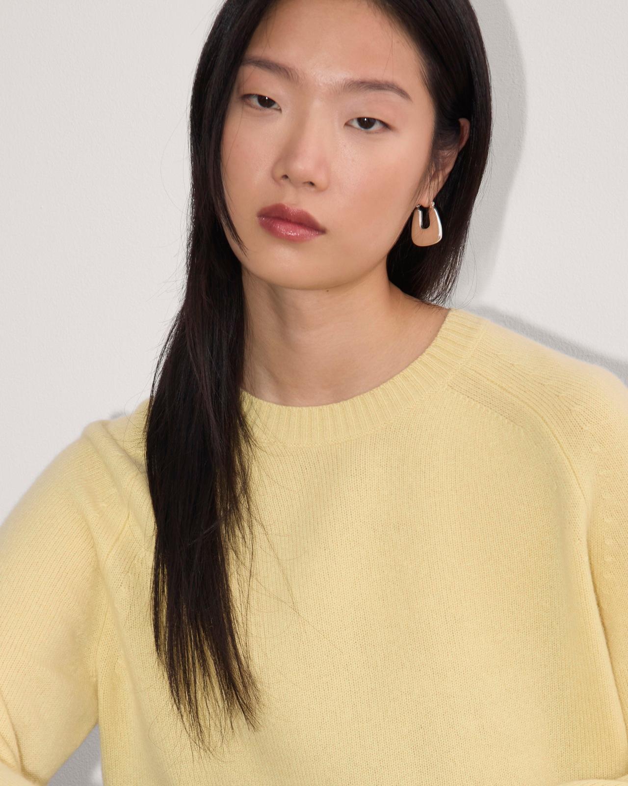 The Boxy Crew in Cashmere Product Image