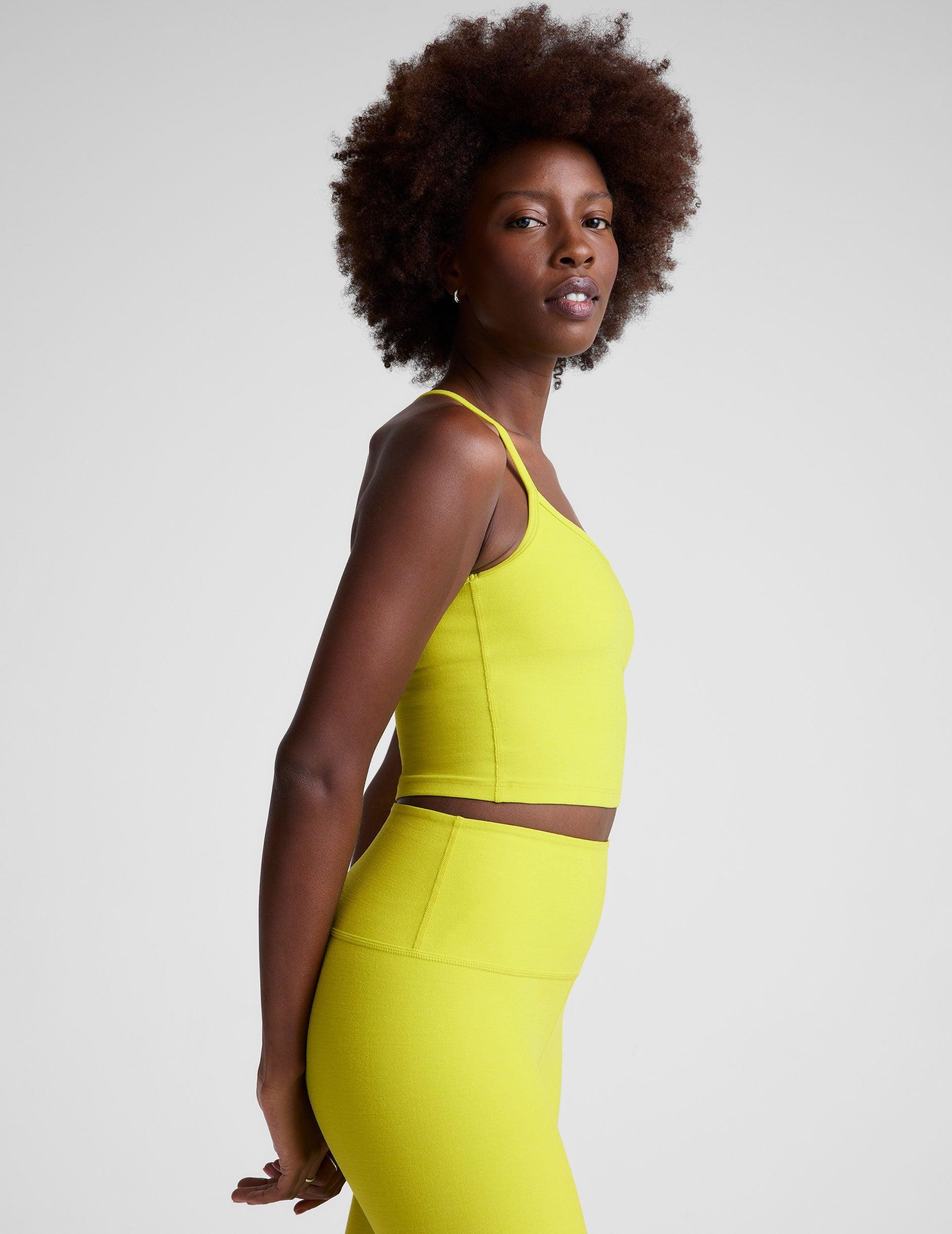 Spacedye Slim Racerback Cropped Tank Product Image