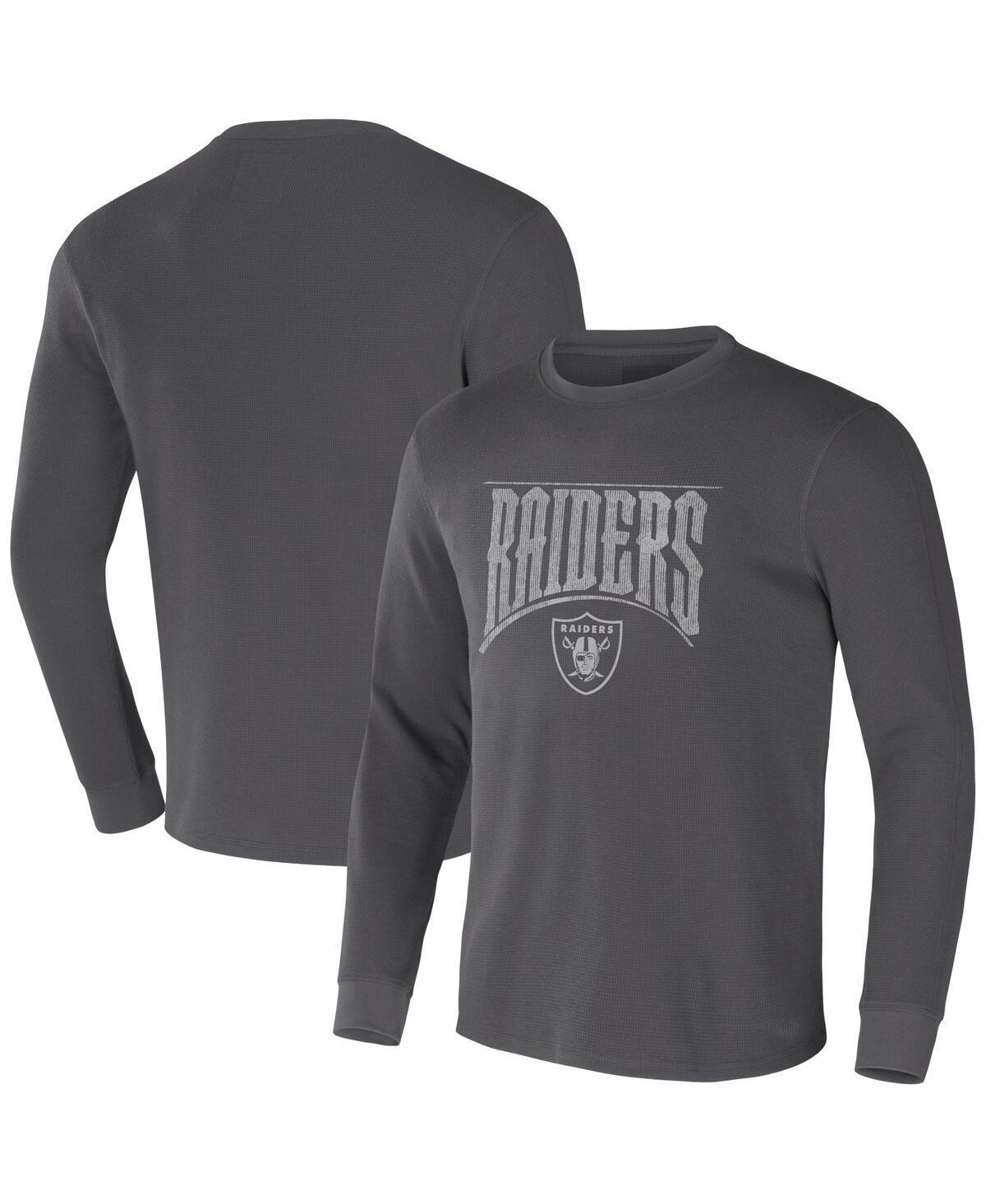 Men's NFL x Darius Rucker Collection by Fanatics Brown Cleveland Browns Long Sleeve Thermal T-Shirt, Size: Small Product Image