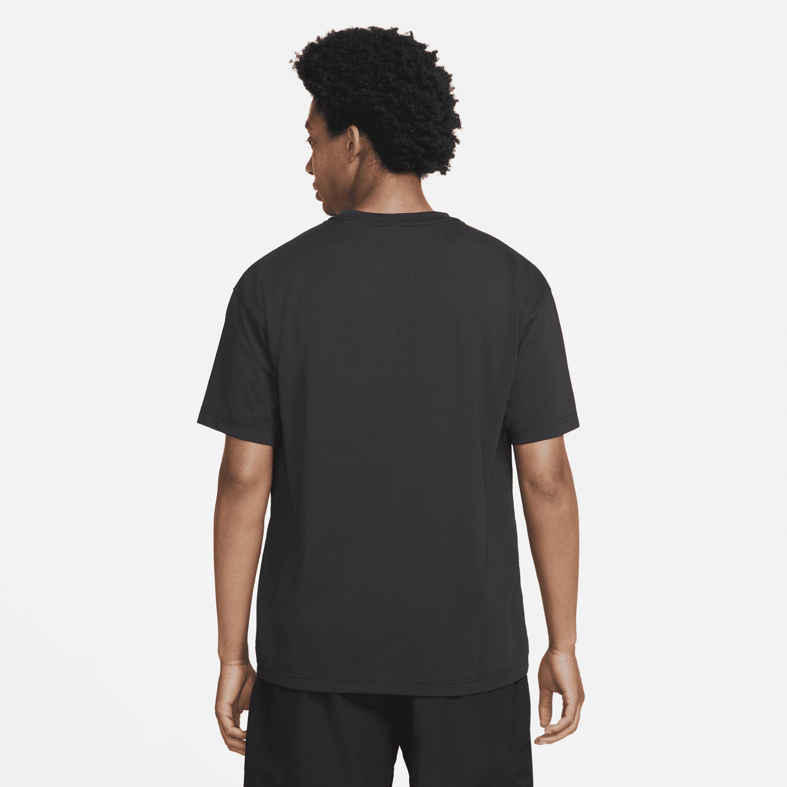 Men's Nike "Just Do It" Logo Tee, Size: Small, Black White Product Image