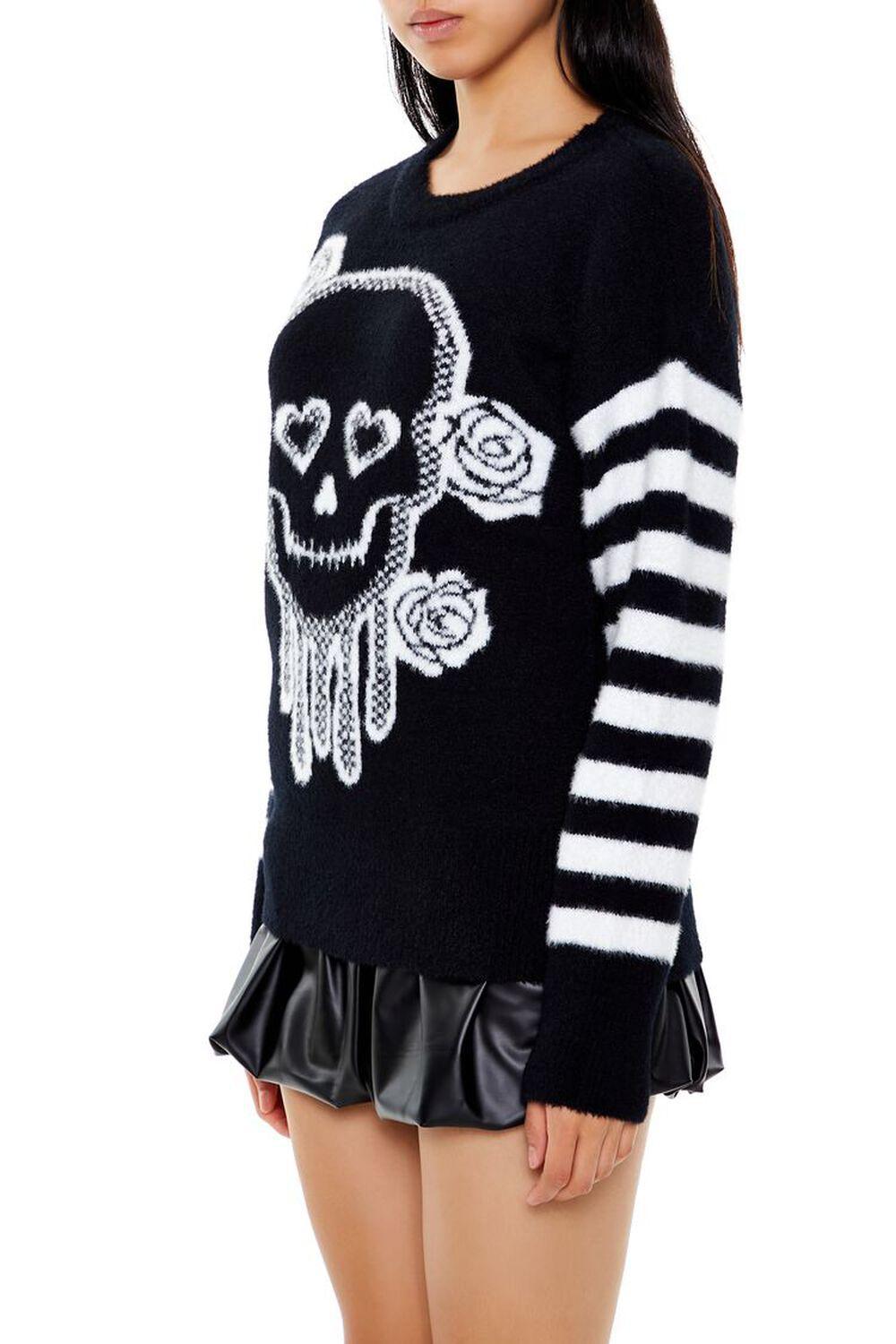 Floral Skull Graphic Sweater | Forever 21 Product Image
