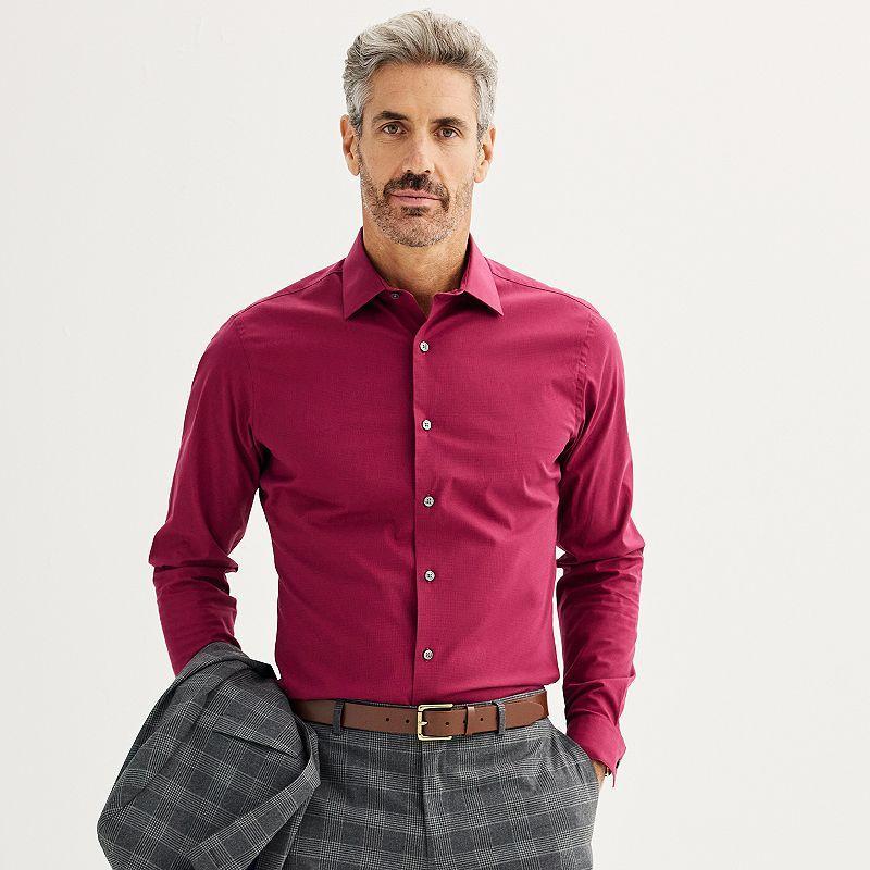 Mens Apt. 9 Premier Flex Slim-Fit Dress Shirt Product Image