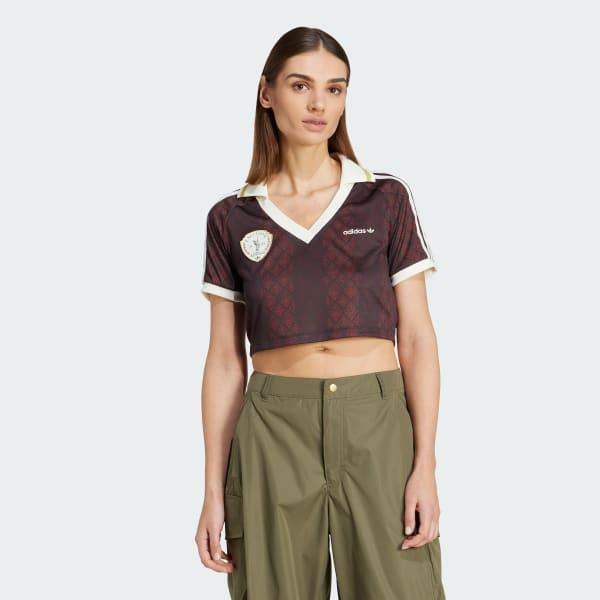 adidas Originals Retro Sports Cricket-inspired Cropped Jersey Product Image