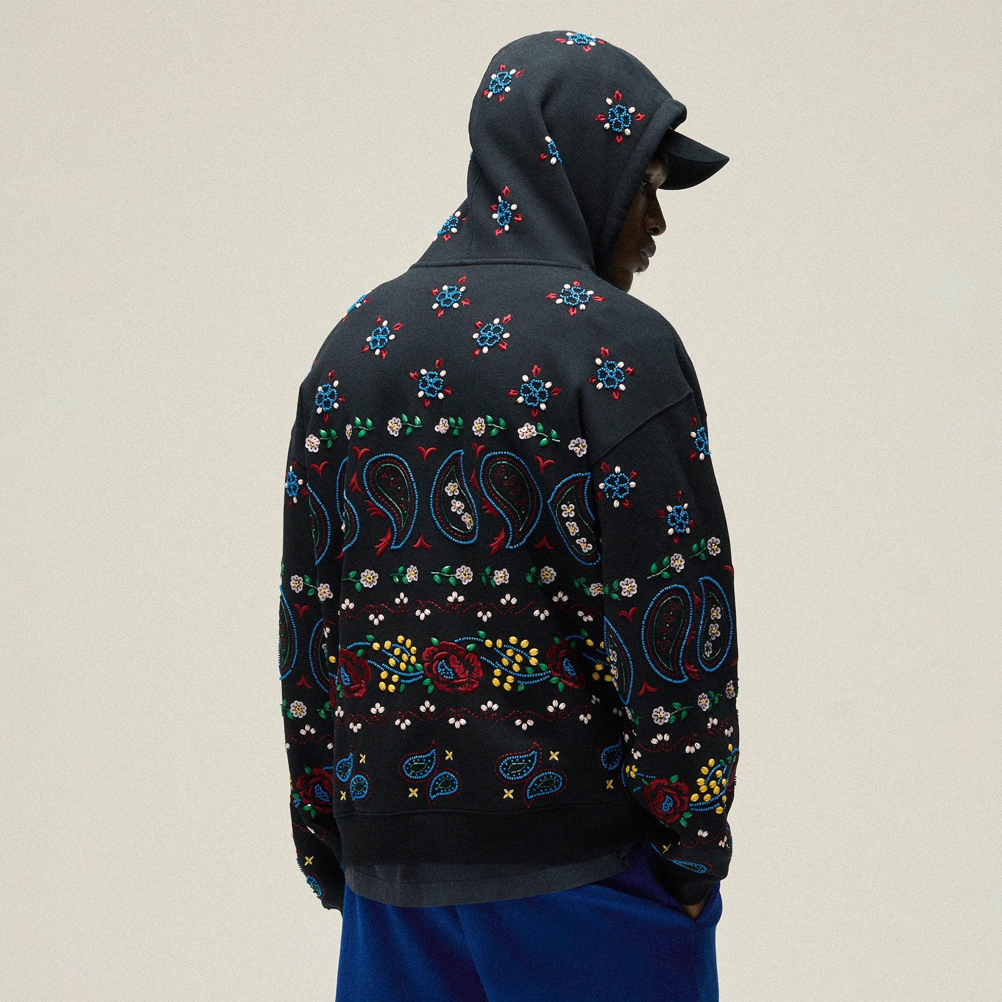 &Kin Paisley Floral Williams III Hoodie - Black Male Product Image
