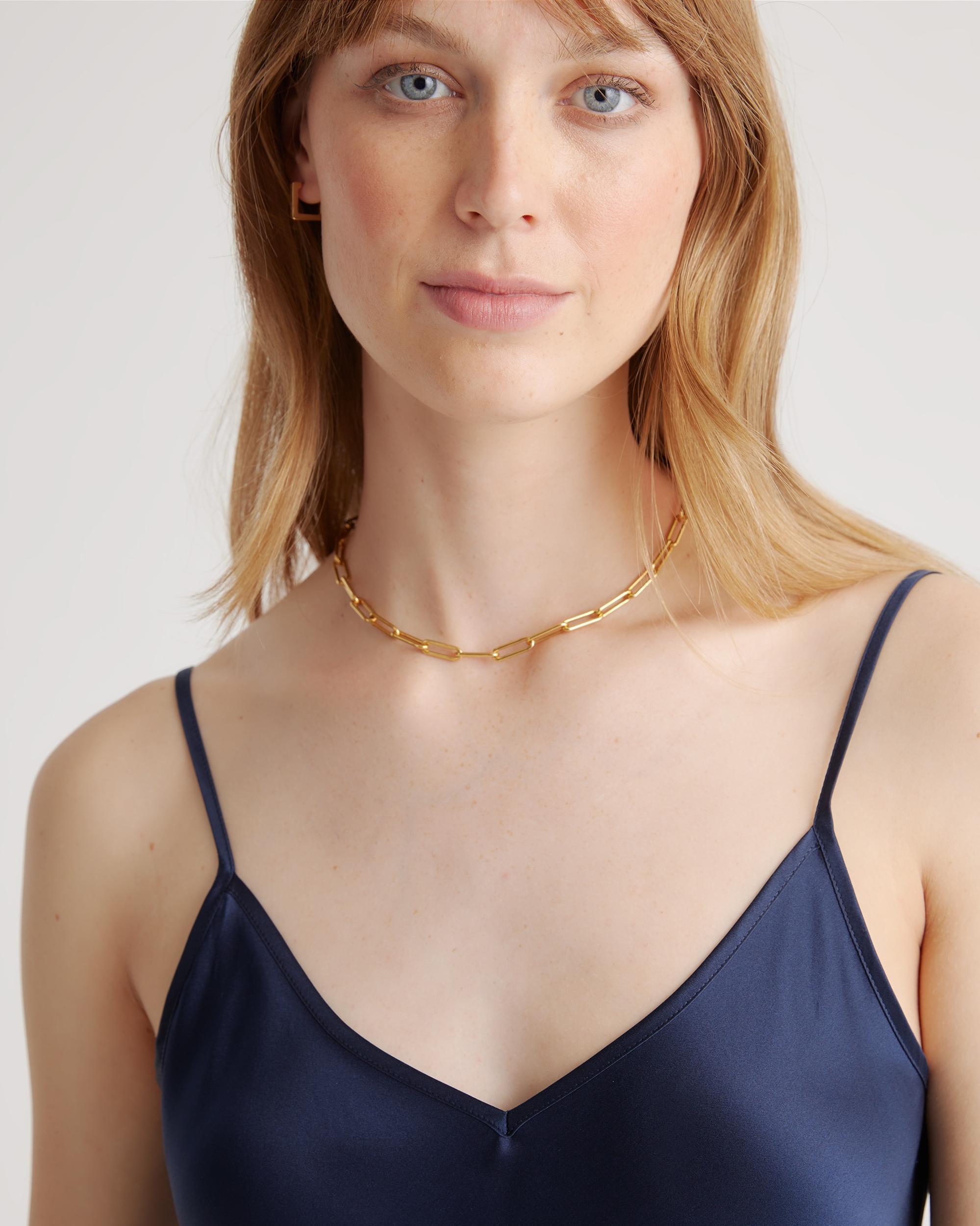 Quince | Women's Mini Slip Dress Size XS, Silk Product Image