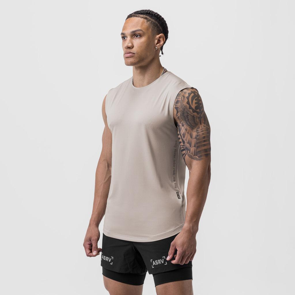 0757. AeroSilver® Cutoff Tank - Chai Product Image