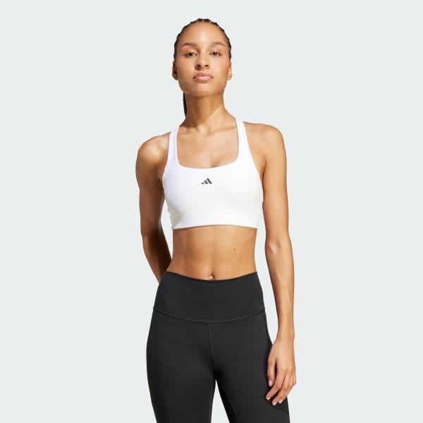 adidas Powerimpact Bra for Training Bliss Lilac L Womens Product Image