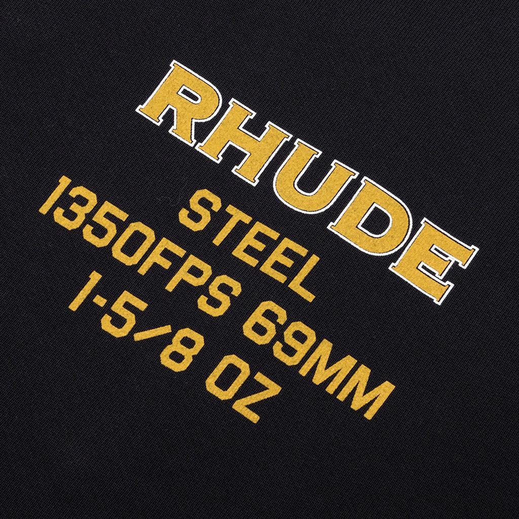 Rhude Steel Crewneck - Vintage Black Male Product Image