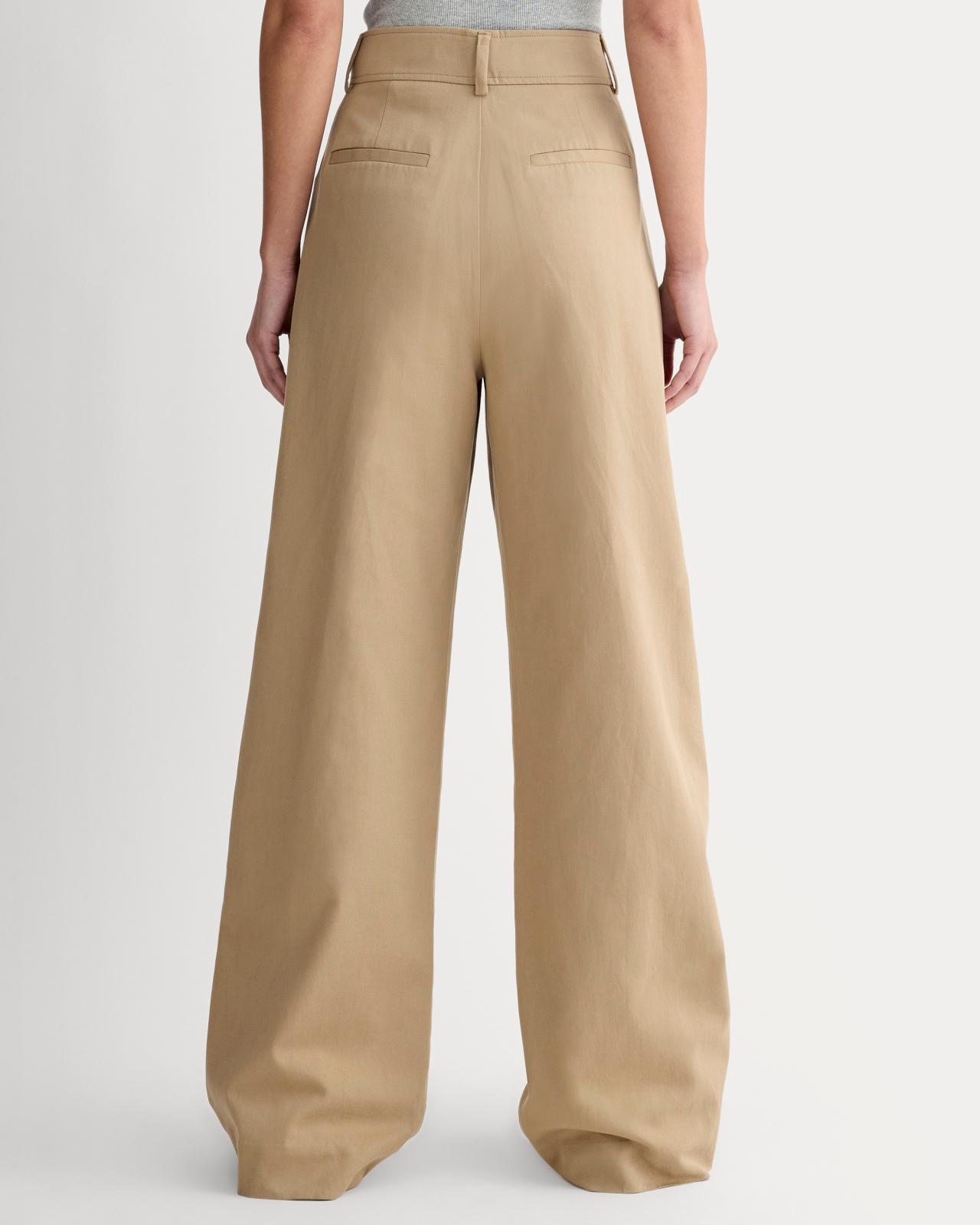 Womens Draper Pleated Pant in Buttersmooth by Everlane Product Image