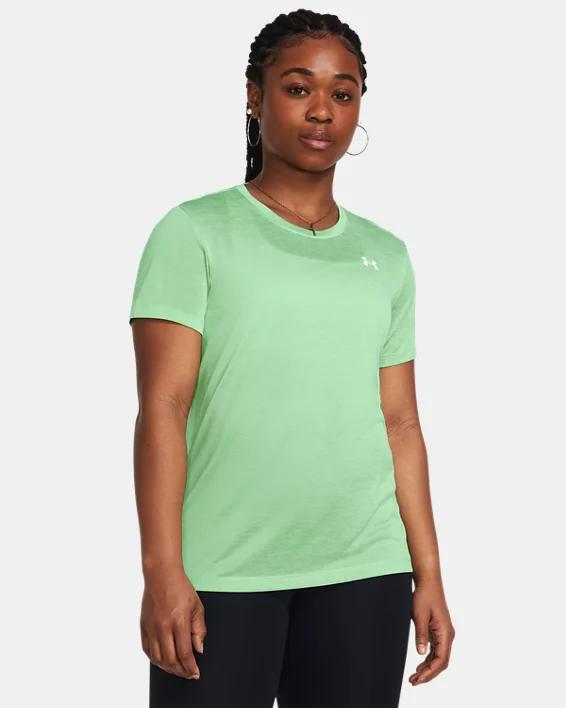 Women's Under Armour Tech™ Short Sleeve Tee, Size: XS, Super Pink Product Image