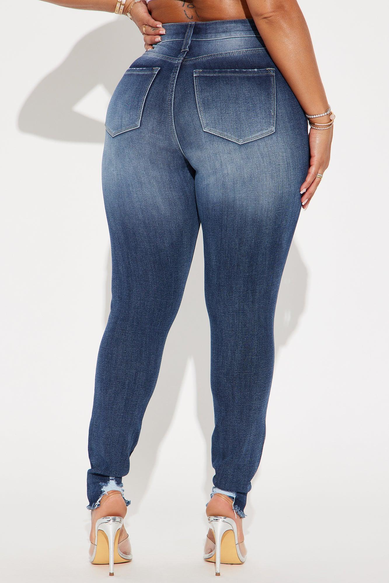 Make No Mistake Stretch Skinny Jeans - Medium Wash Product Image