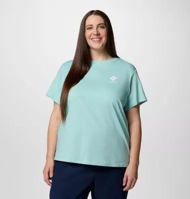Columbia Women's Rolling Bend Graphic Short Sleeve Shirt - Plus Size- Product Image
