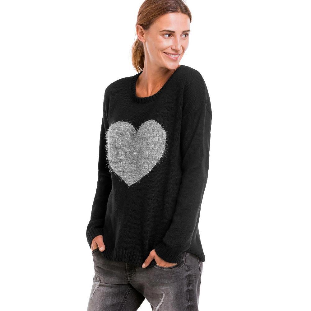 ellos Women's Plus Size Tie Neck Peasant Tunic Product Image