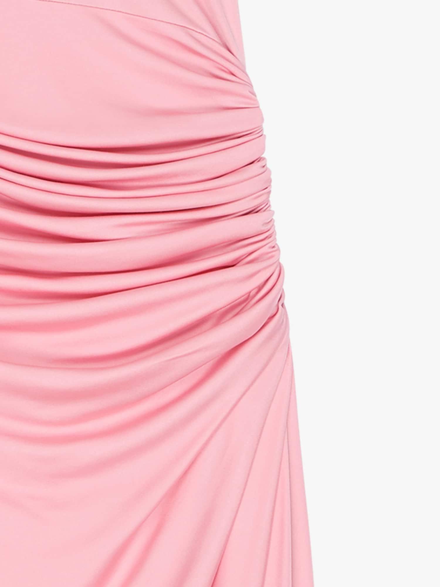 Draped dress in jersey with 4G Liquid detail Product Image