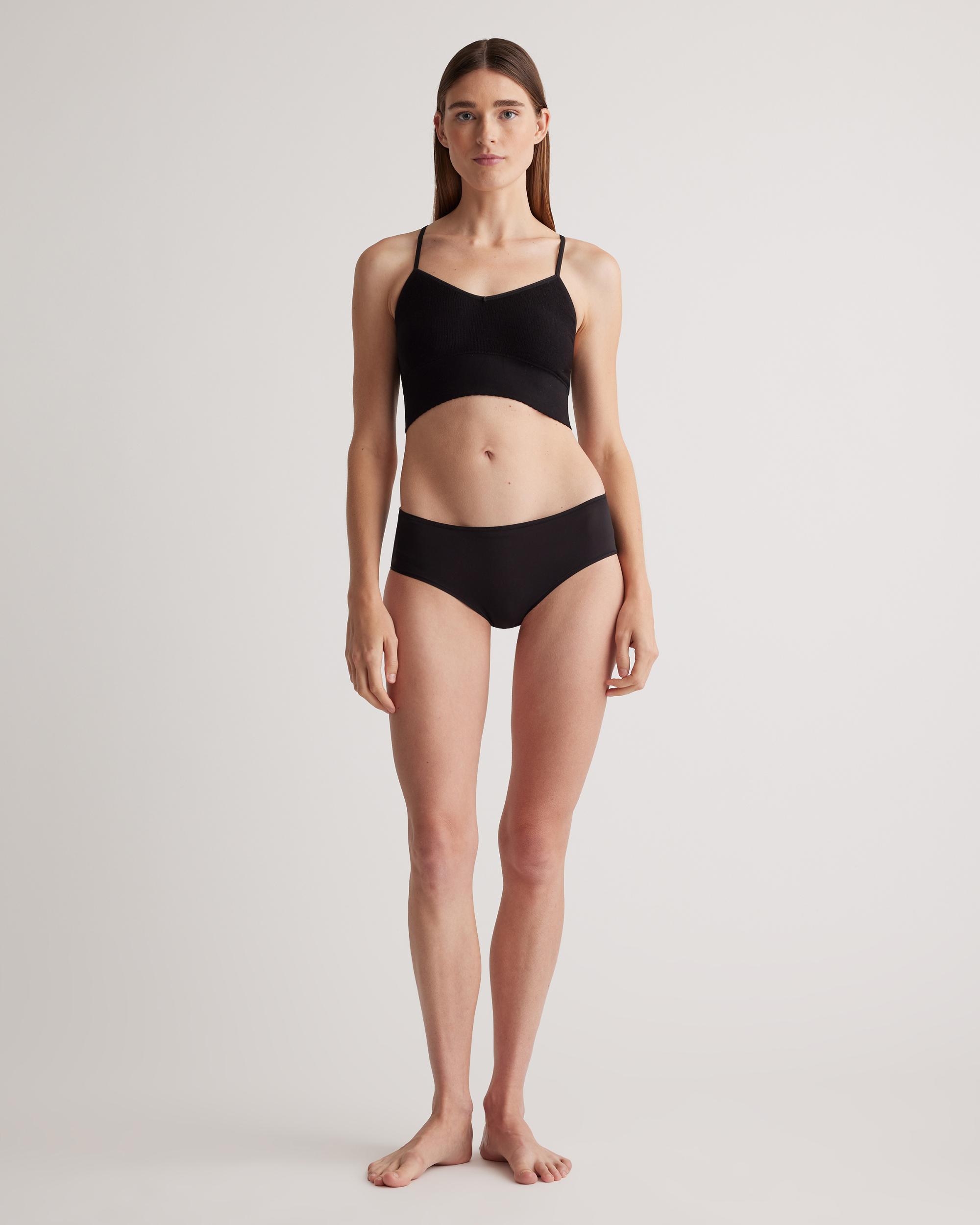 Quince | Women's Second Skin Hipster Brief Nylon/Spandex Product Image