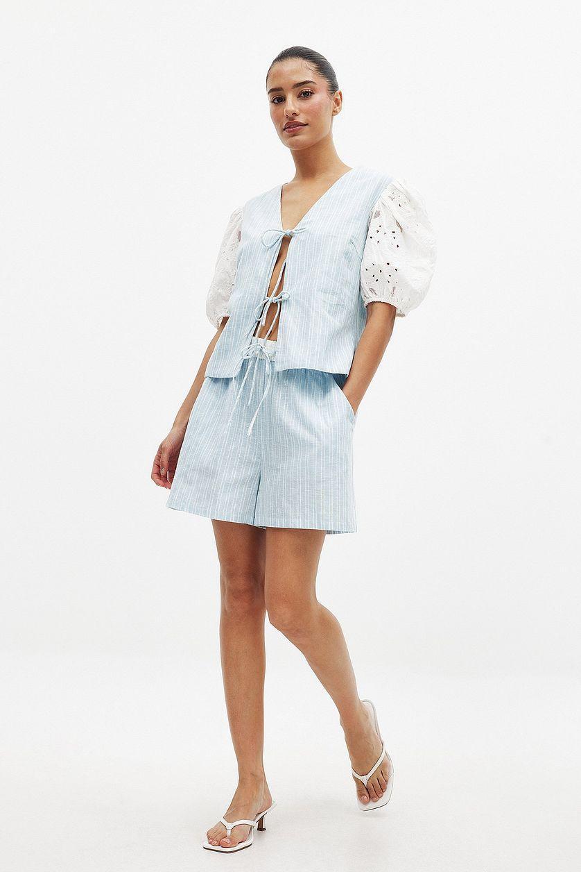 Striped Shorts Product Image