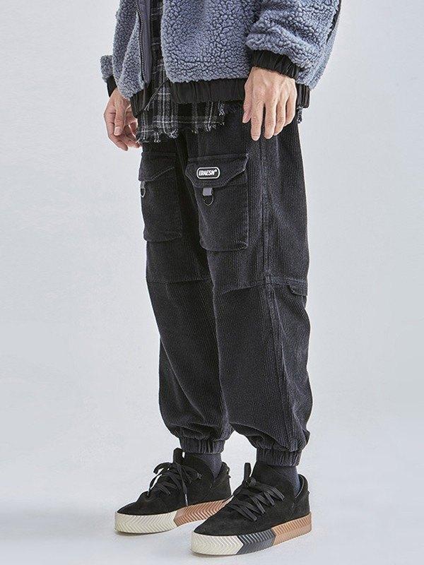 Men's Vintage Pocket Corduroy Jogger Pants Product Image