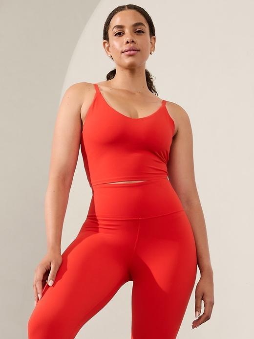 Elation V-Neck Longline Sports Bra A-C Product Image
