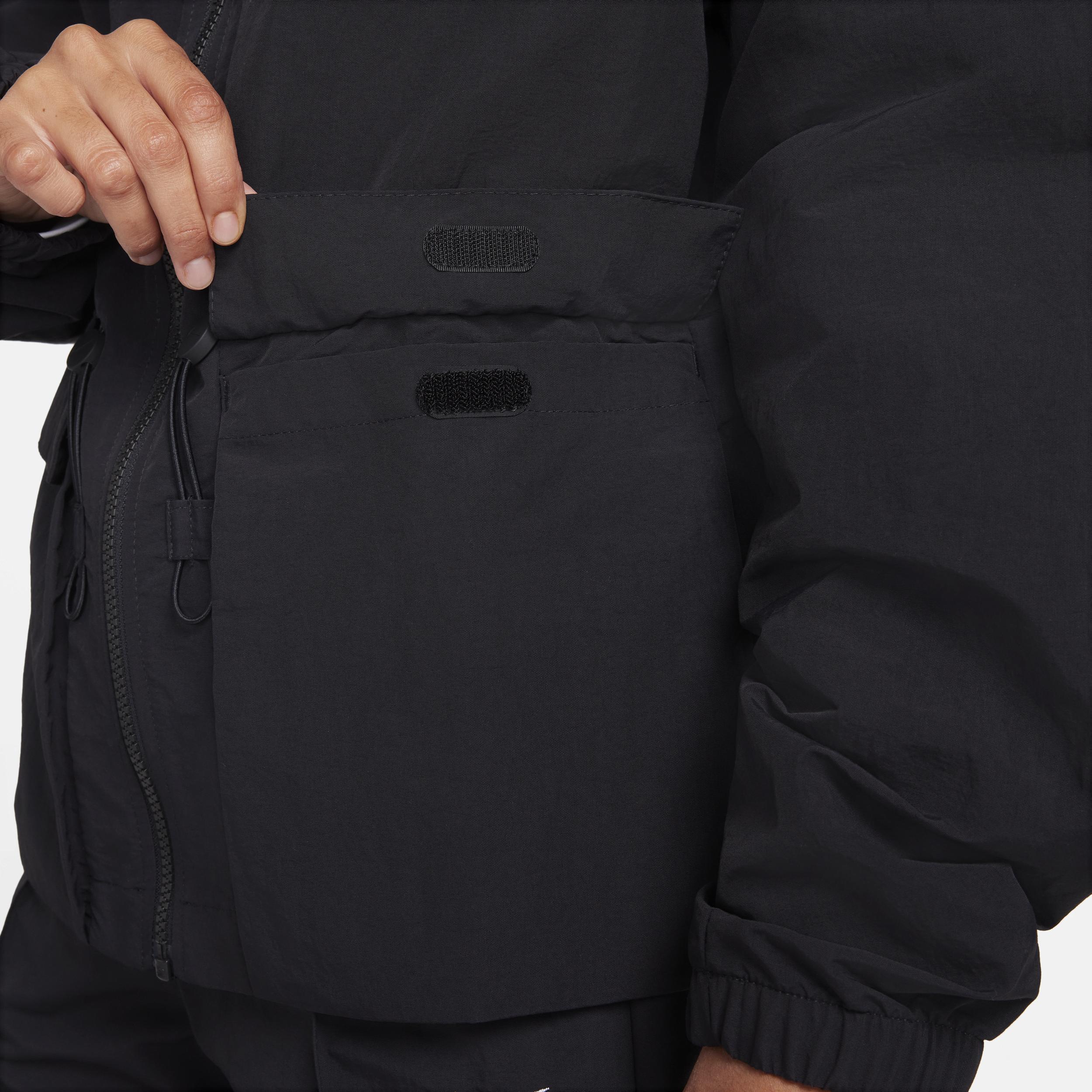 Nike Trend lightweight woven jacket in black Product Image