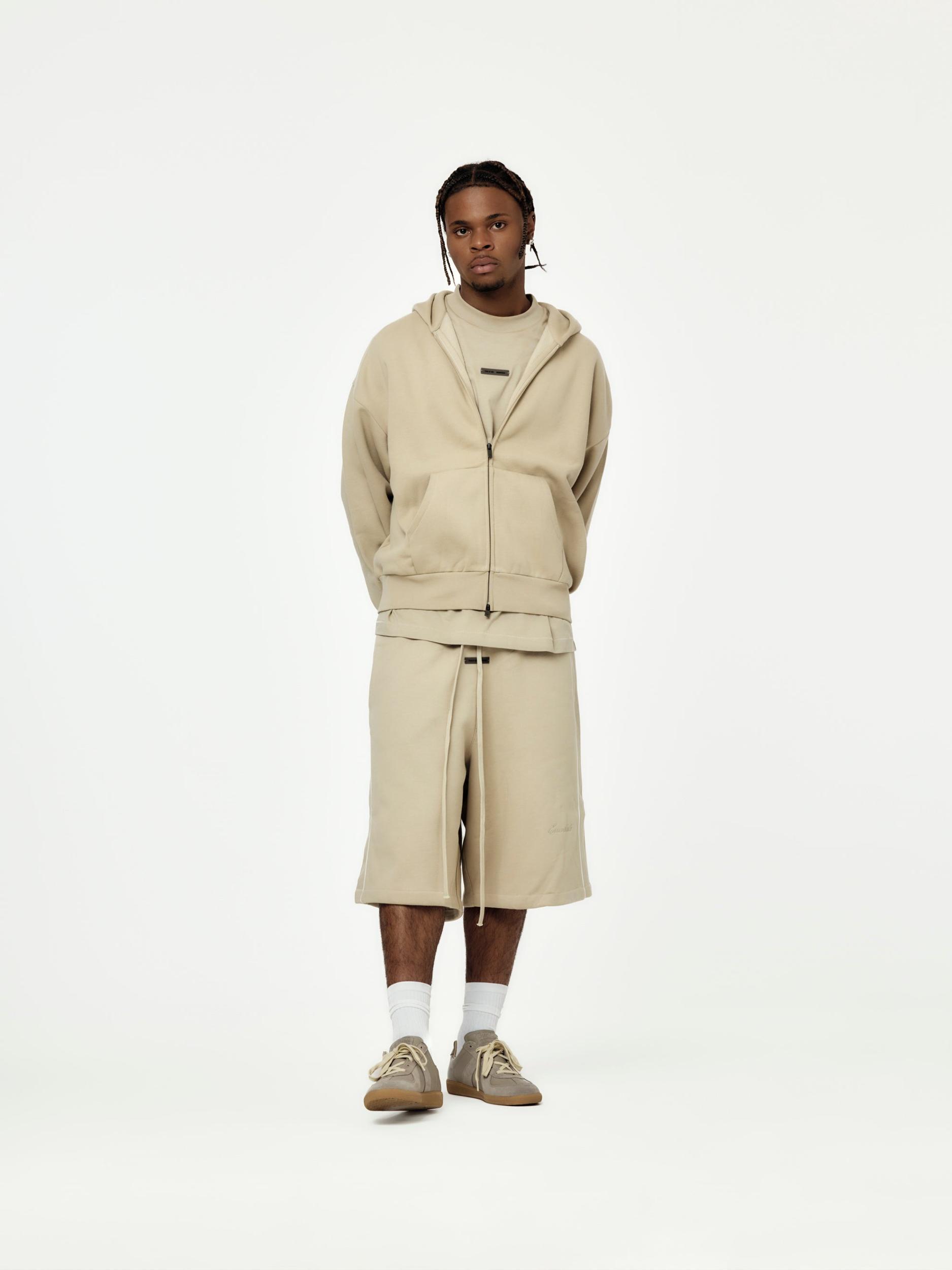 Classic Fit Fleece Zip Up (Timber) Product Image