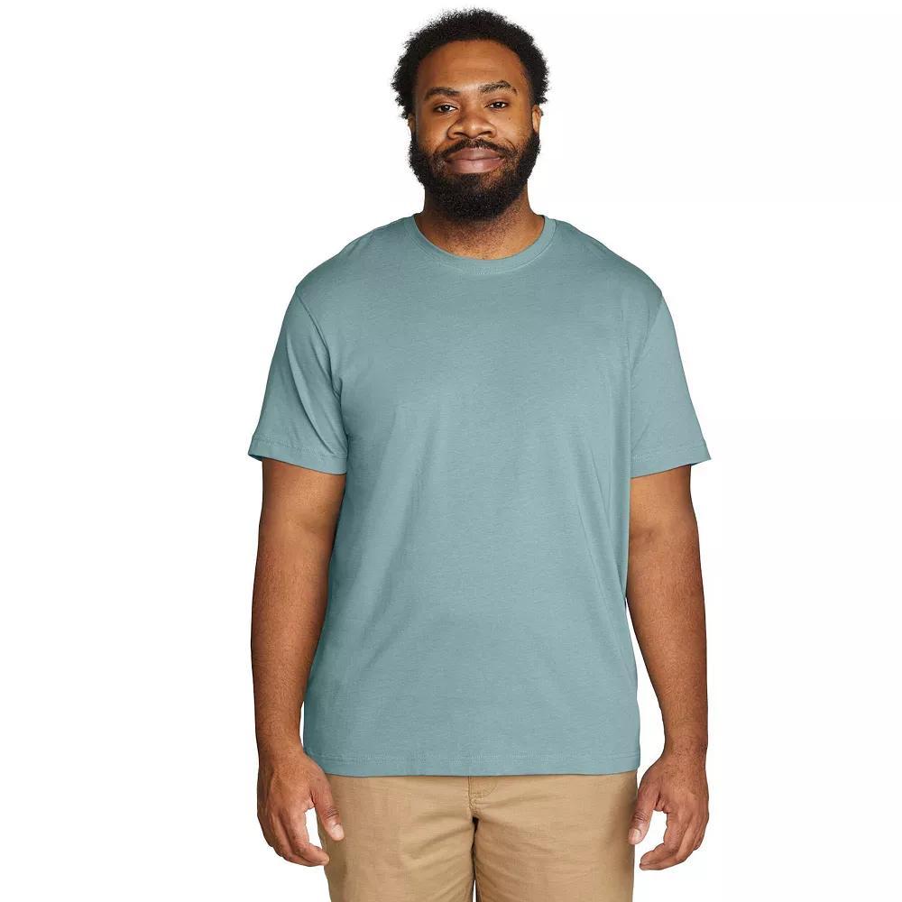 Big & Tall Eddie Bauer Short Sleeve Legend Wash T-Shirt, Men's, Size: 2XB, Light Harbor Product Image