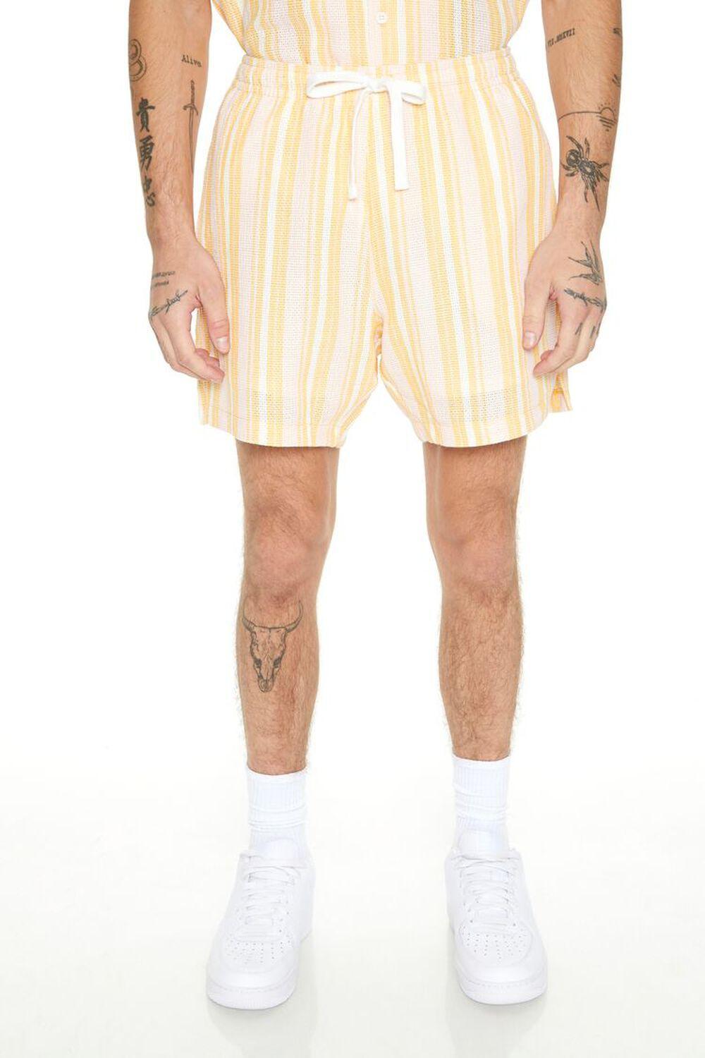 Striped Drawstring Shorts | Forever 21 Product Image