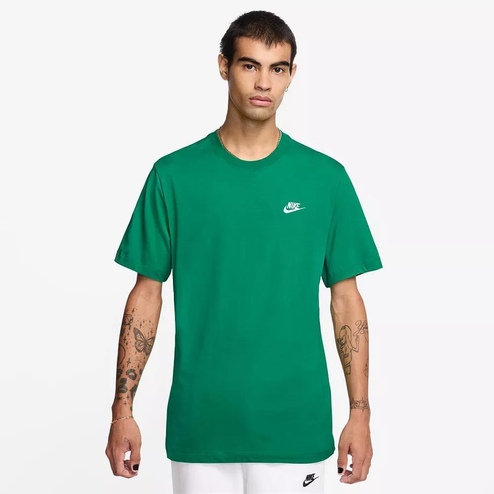 Big & Tall Nike Sportswear Club Tee, Mens Dark Gray Grey Product Image