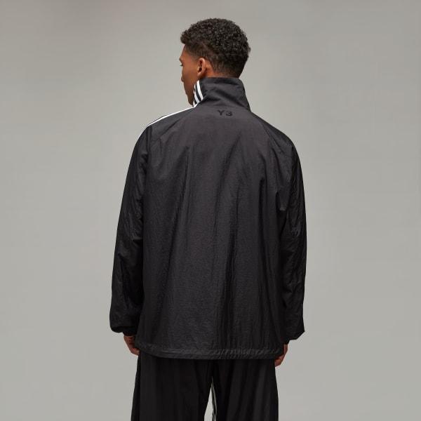 adidas Y-3 3-Stripes Nylon Shell Jacket Dark Blue XS Mens Product Image