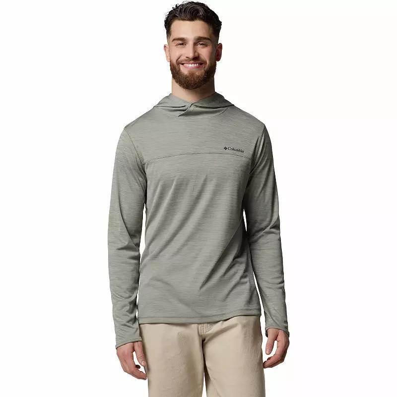 Men's Columbia Sage Peak Knit Hoodie, Size: XL, Dark Mountain Grey Product Image