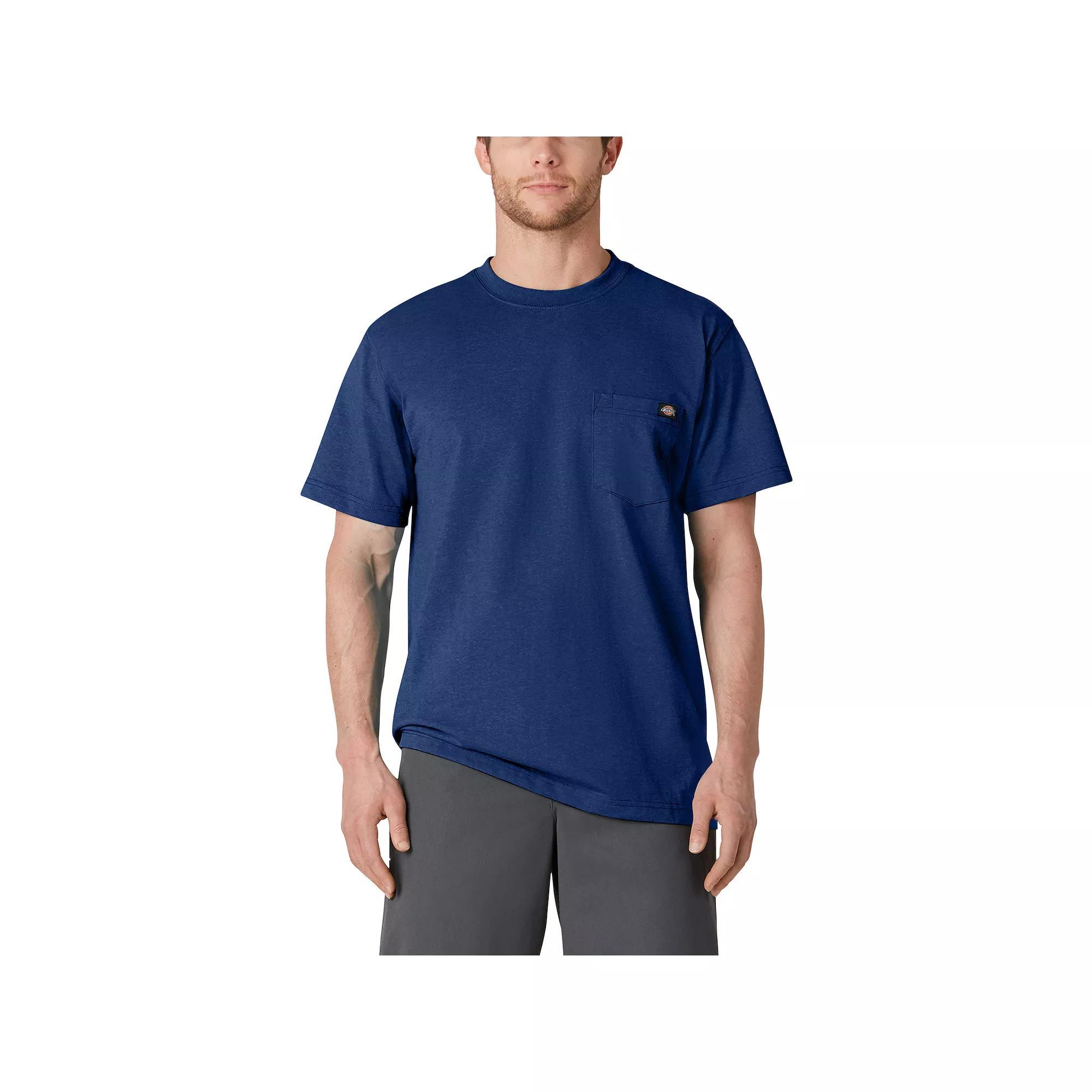 Men's Dickies Heavyweight Crewneck Tee, Size: Large, Limoges Single Dye Product Image