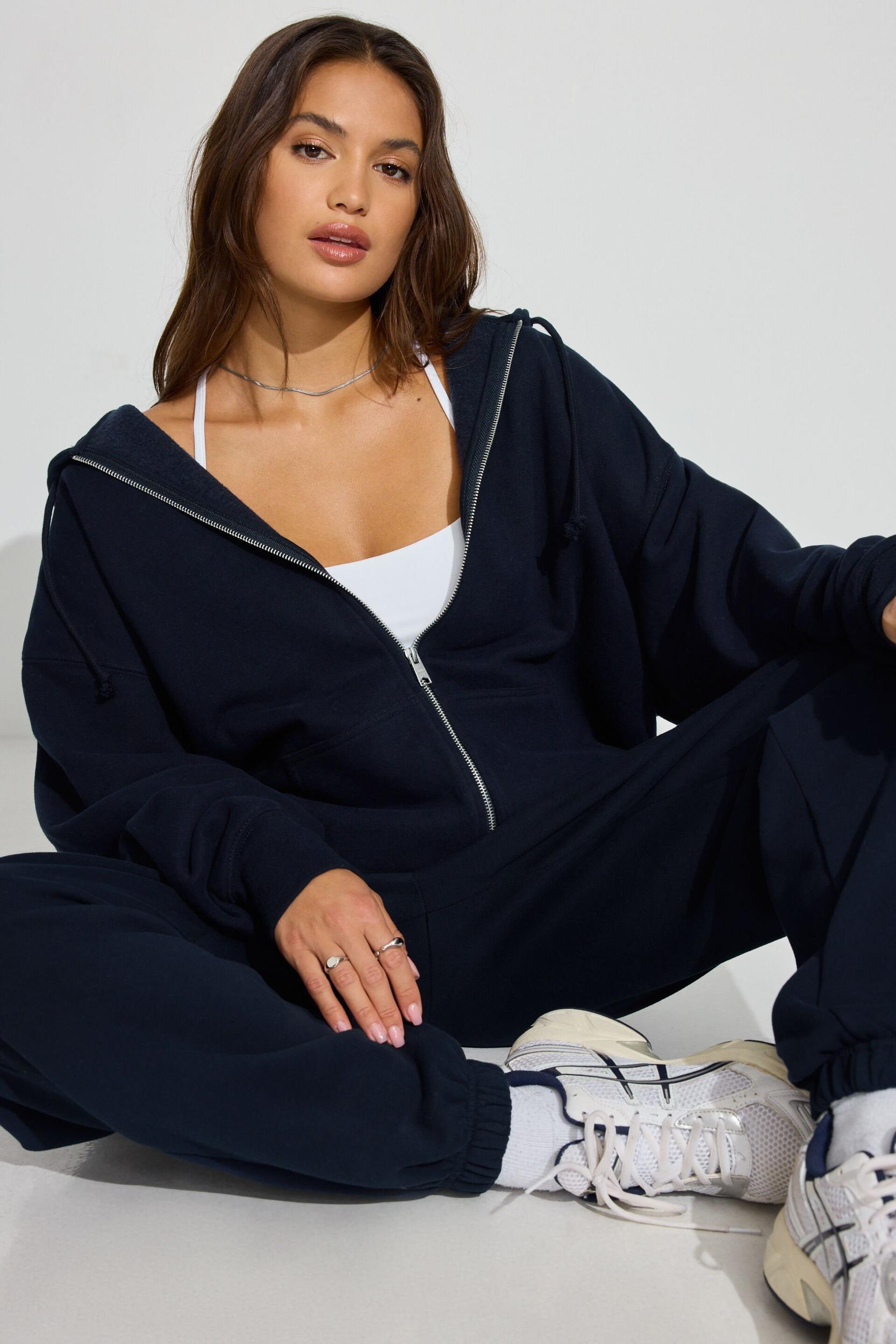 SoftTerry Oversized Zip-Up Hoodie Product Image
