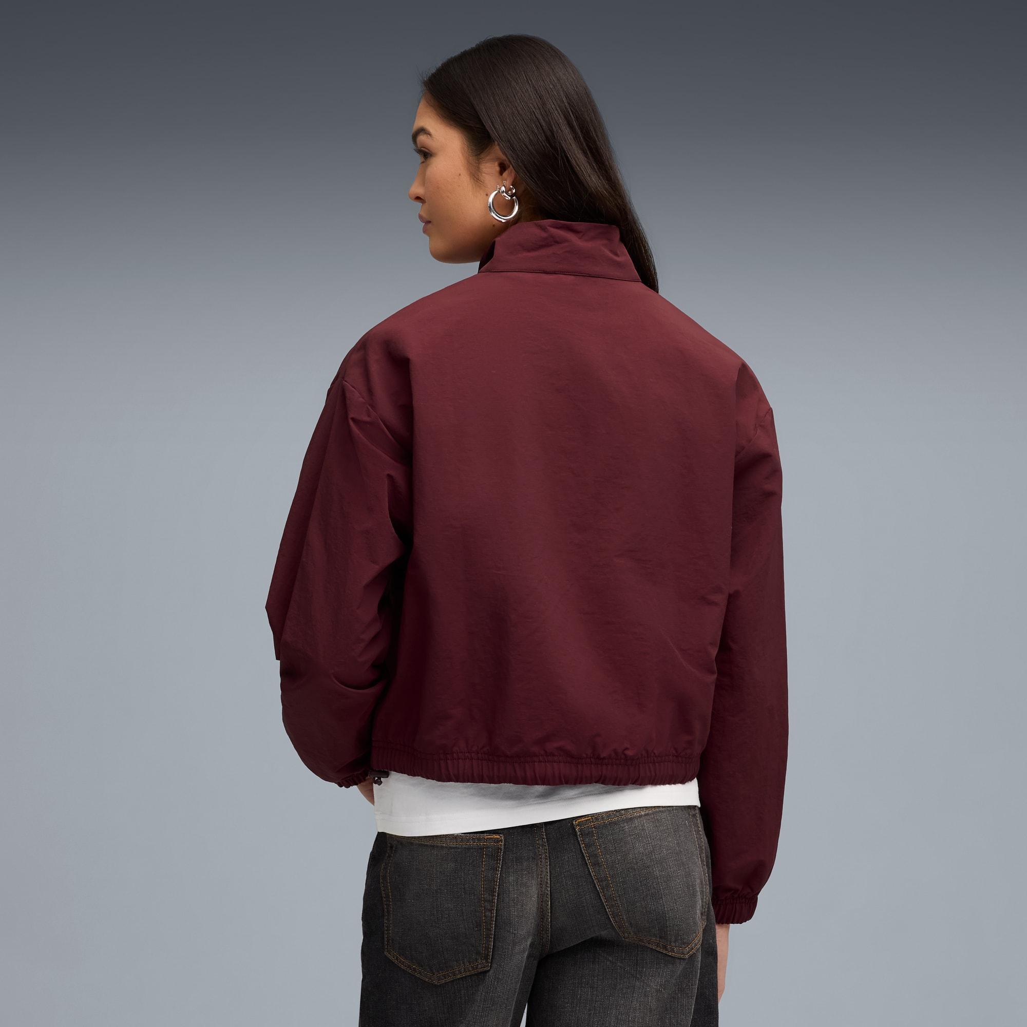 HER Relaxed Half-Zip Crew Women Product Image