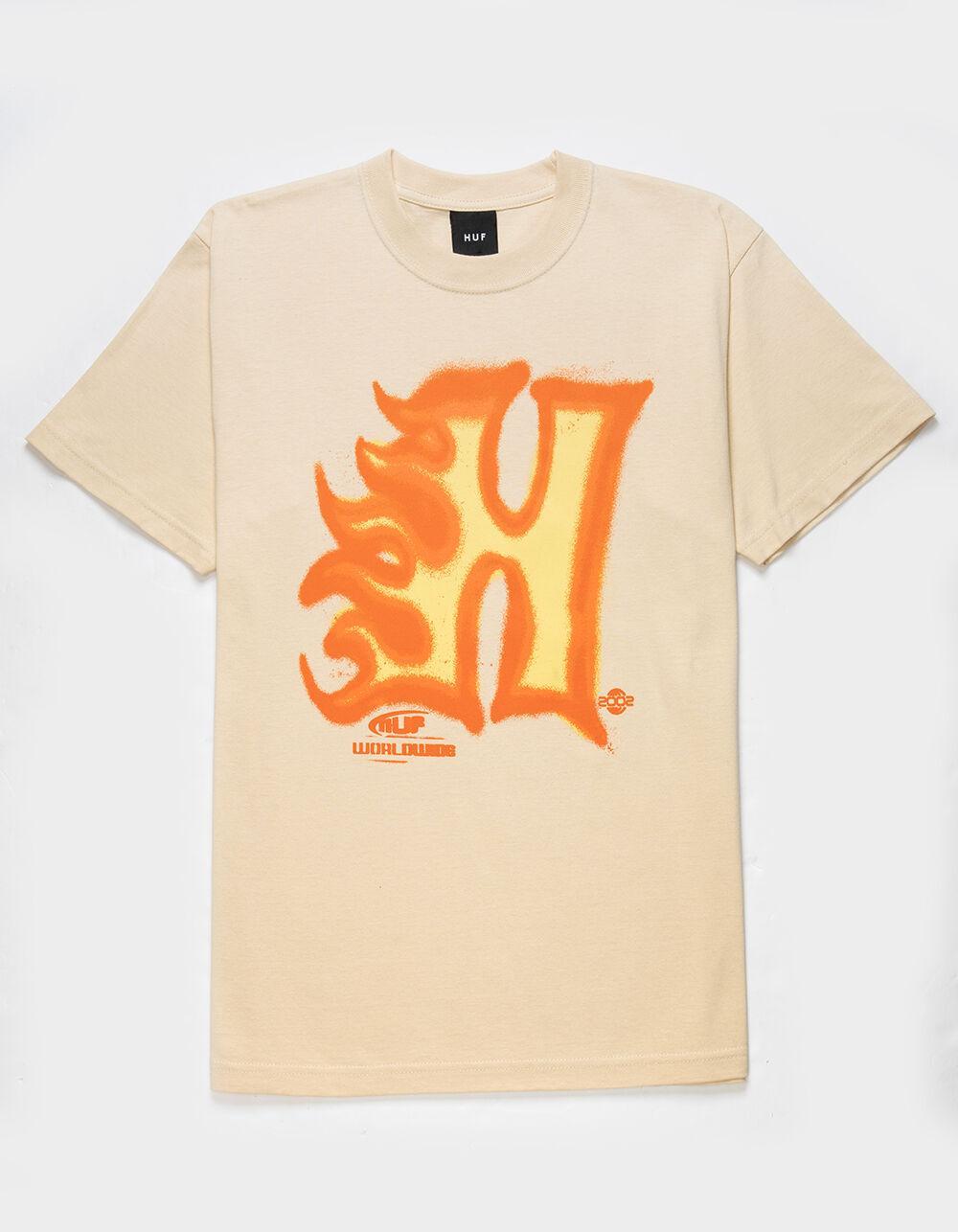 HUF Heat Wave Mens Tee - SAND Product Image
