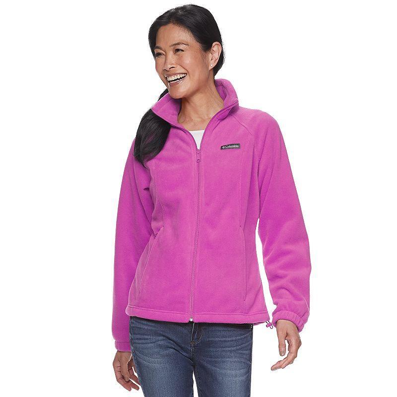 Womens Columbia Benton Springs Zip-Front Fleece Jacket Columbia Blue Product Image