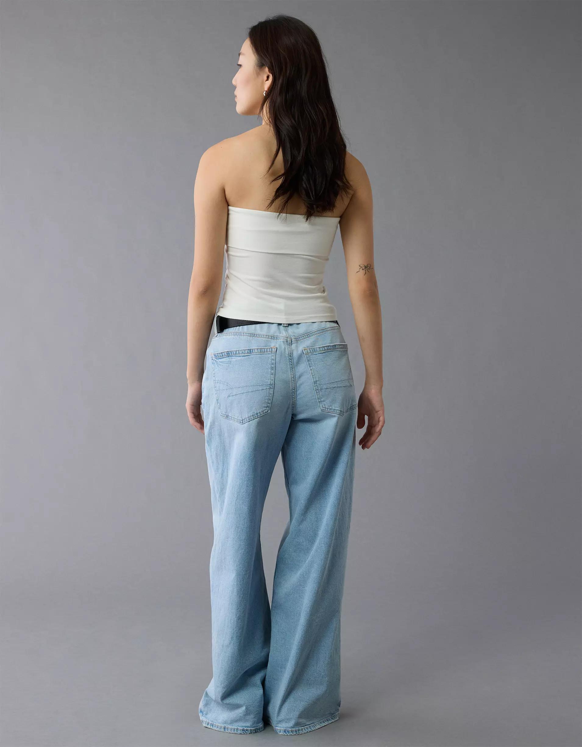 AE It Knit Foldover Tube Top Product Image