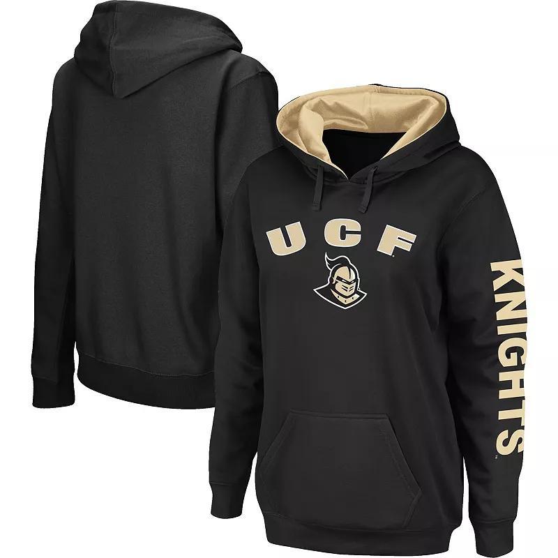 Women's Colosseum Black UCF Knights Loud and Proud Team Pullover Hoodie, Size: XL Product Image