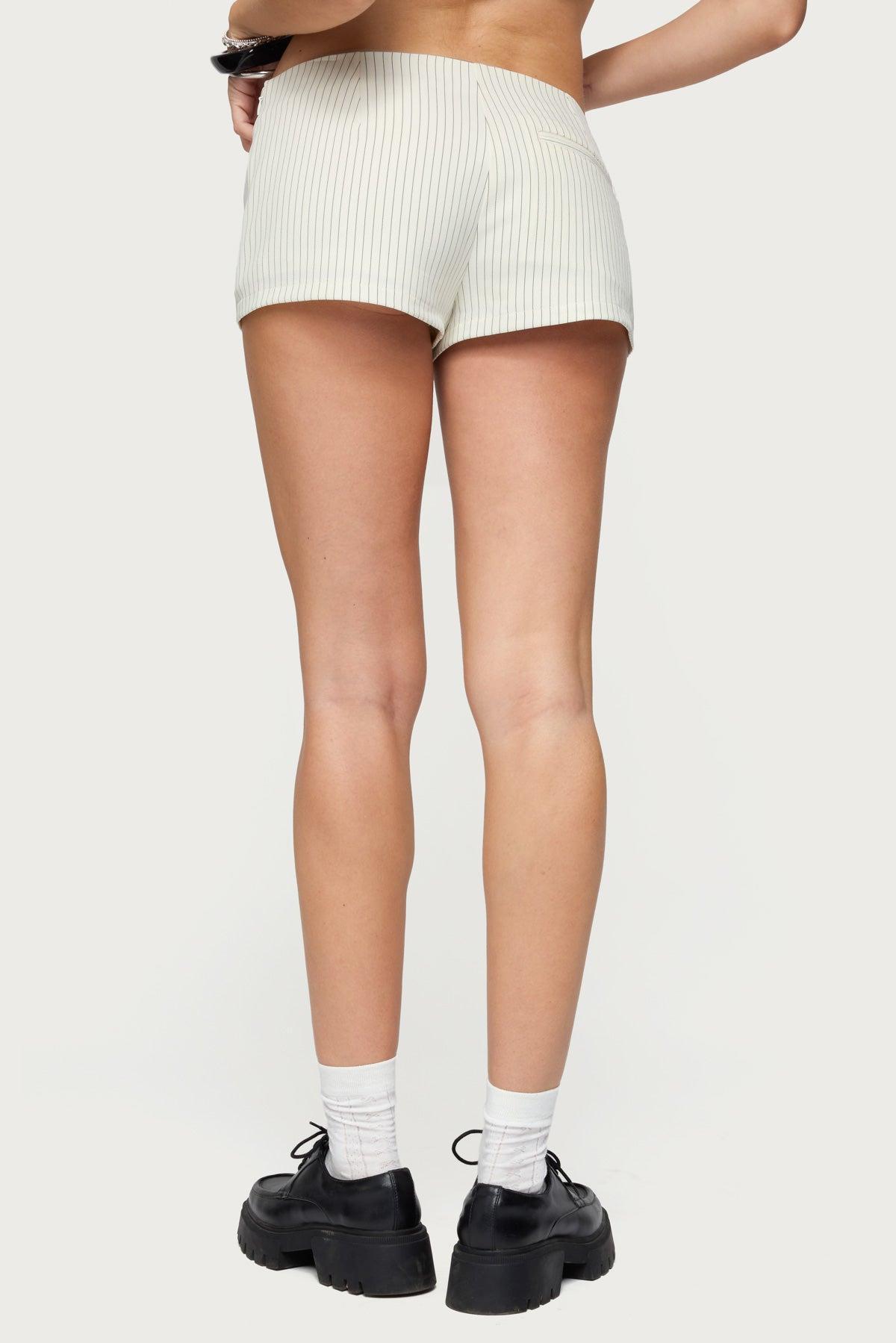 Annalisa Pinstripe Shorts Product Image