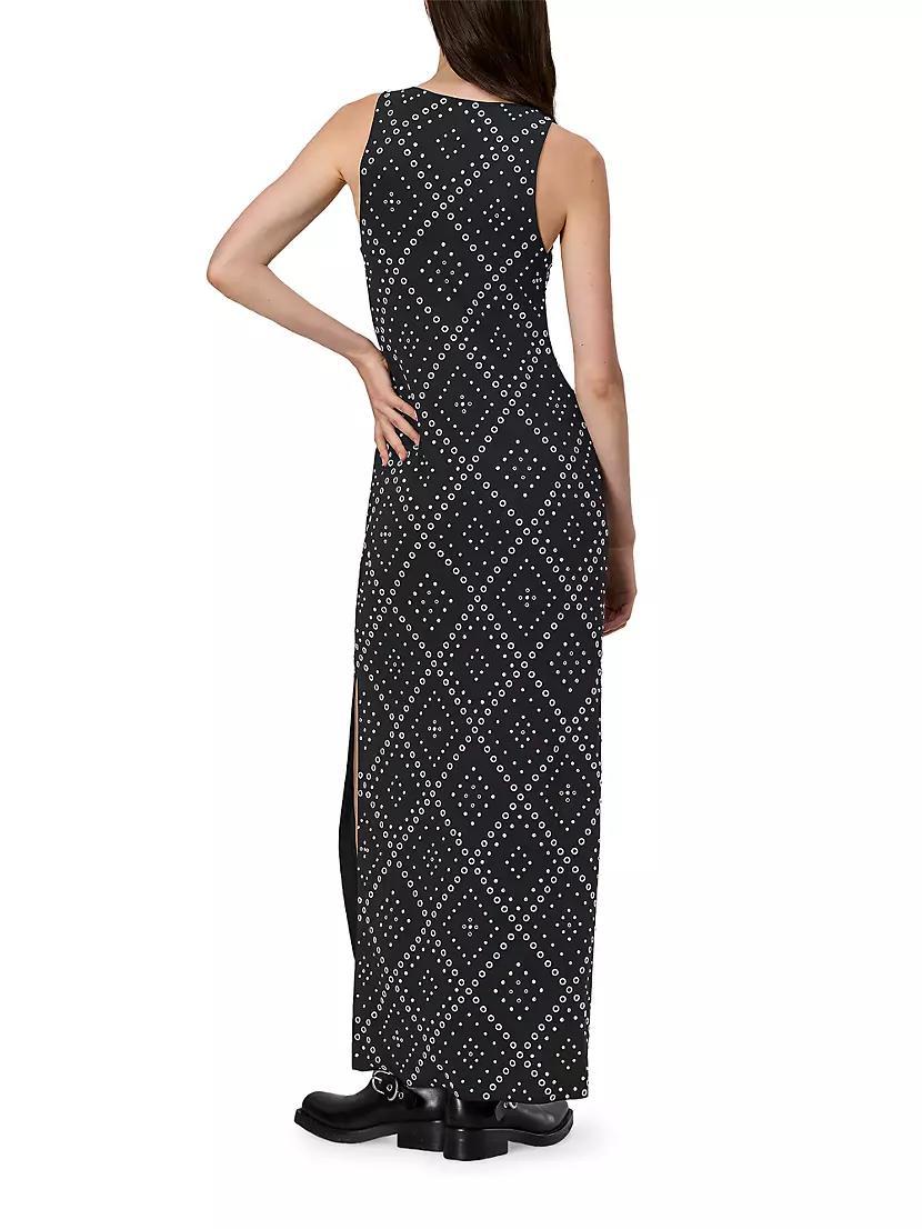 Priscilla Studded Maxi Dress Product Image