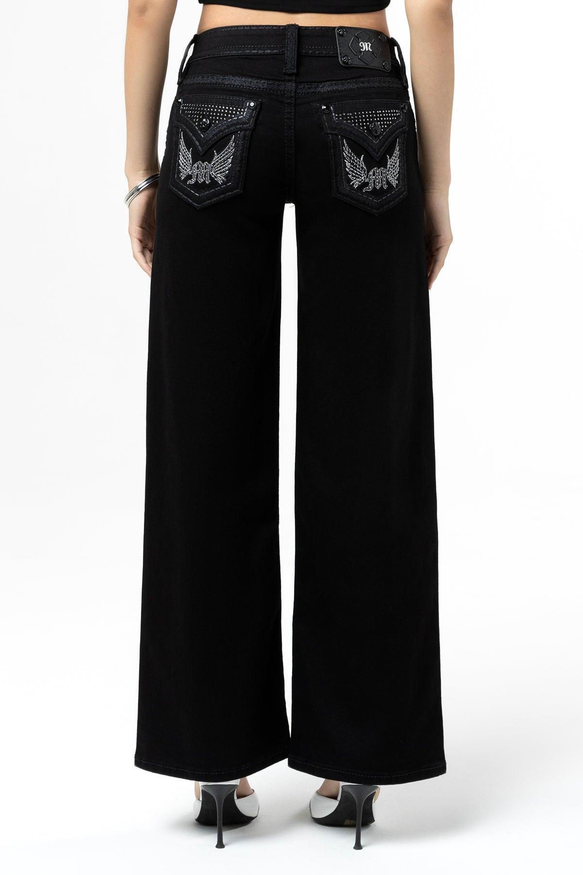 Angelline Wide Leg Jeans Product Image
