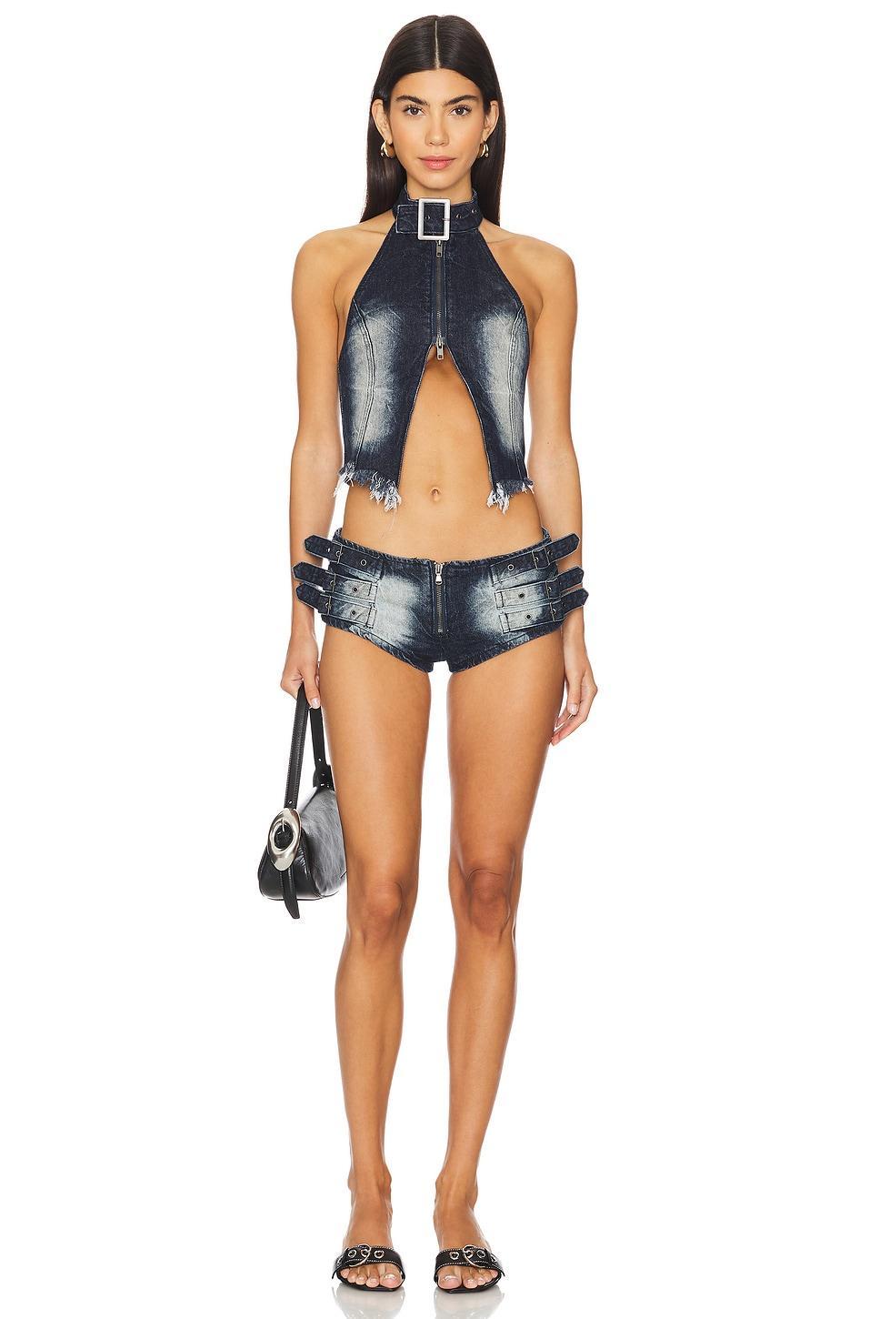 Denim Corset Jaded London Product Image
